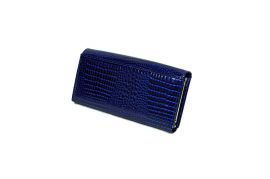 Dámská kožená peněženka v krabičce Cossroll E18-5242 BLUE E-batoh