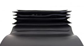Elegantní černá pánská aktovka AGP01 GROSSO E-batoh