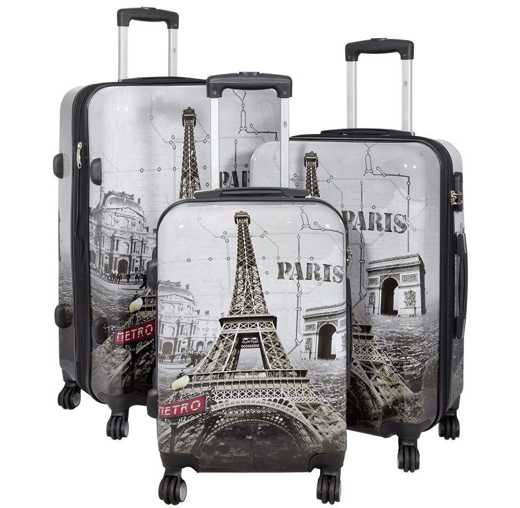 Cestovní kufry sada PARIS II L,M,S