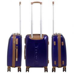 Cestovní kufr ABS Bruggy malý S modrý MONOPOL E-batoh