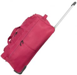 Cestovní taška na kolečkách BROOKLYN 80L červená
