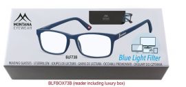 Brýle na počítač BLF BOX 73B BLUE bez dioptrií