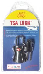 Visací kódový zámek TSA - černá