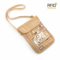Cestovní peněženka na krk s RFID ochranou Heys Neck Wallet RFID