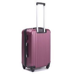 Cestovní kufry sada WINGS 2011 ABS ROSE RED L,M,S E-batoh
