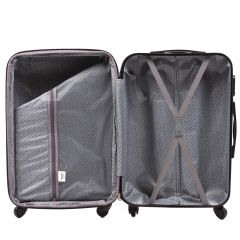 Cestovní kufr WINGS 304 ABS BURGUNDY střední M E-batoh