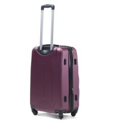Cestovní kufr WINGS 304 ABS BURGUNDY malý S E-batoh
