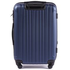 Cestovní kufr WINGS 2011 ABS BLUE velký L E-batoh