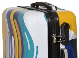 Cestovní polykarbonátový kufr TOKIO malý S MONOPOL E-batoh