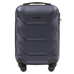 Cestovní kufr WINGS 147 ABS BLUE malý xS