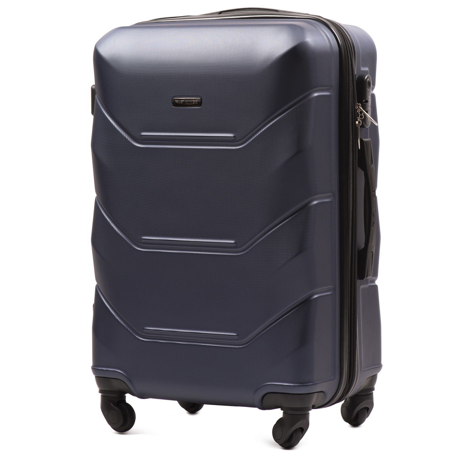 Cestovní kufr WINGS 147 ABS BLUE střední M