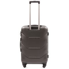 Cestovní kufr WINGS 147 ABS DARK GREY střední M E-batoh