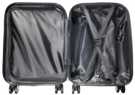 Cestovní kufry sada MARTINIQUE M,S + kosmetický kufřík MONOPOL E-batoh