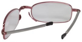 SKLÁDACÍ dioptrické brýle MINI 62-64 RED +3,00 E-batoh