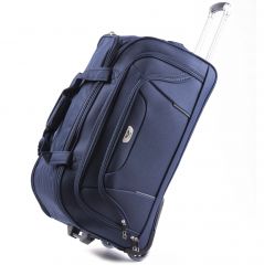 Cestovní taška na kolečkách WINGS modrá velká