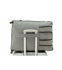 Příruční zavazadlo batoh pro WIZZAIR Priority 55x40x20 BLACK-BLUE RGL E-batoh