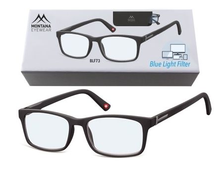 Brýle na počítač BLF BOX 73 BLACK bez dioptrií