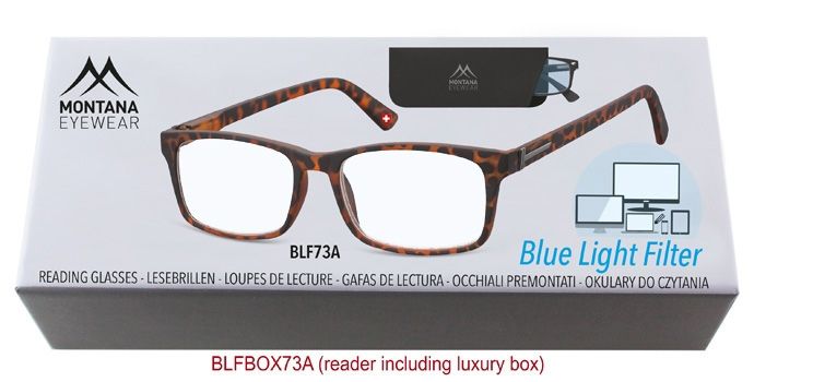 Brýle na počítač BLF BOX 73A s dioptrií +1,00