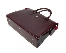 PUNCE LC-01 bordová dámská kabelka pro notebook do 15.6 palce E-batoh