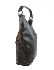 Moderní dámská kabelka přes rameno 5140-BB přírodní hnědá BELLA BELLY E-batoh
