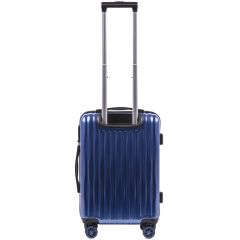 Cestovní kufr WINGS ABS POLIPROPYLEN BLUE malý S E-batoh