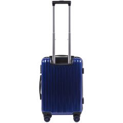 Cestovní kufr WINGS ABS POLIPROPYLEN DARK BLUE malý S E-batoh