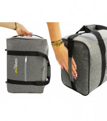 Příruční zavazadlo pro RYANAIR 40B 40x25x20 GREY-GREEN RGL E-batoh
