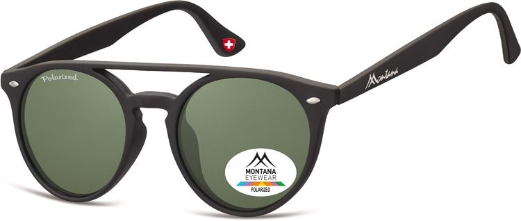 Polarizační brýle MONTANA MP49A green lenses Cat.3 + pouzdro
