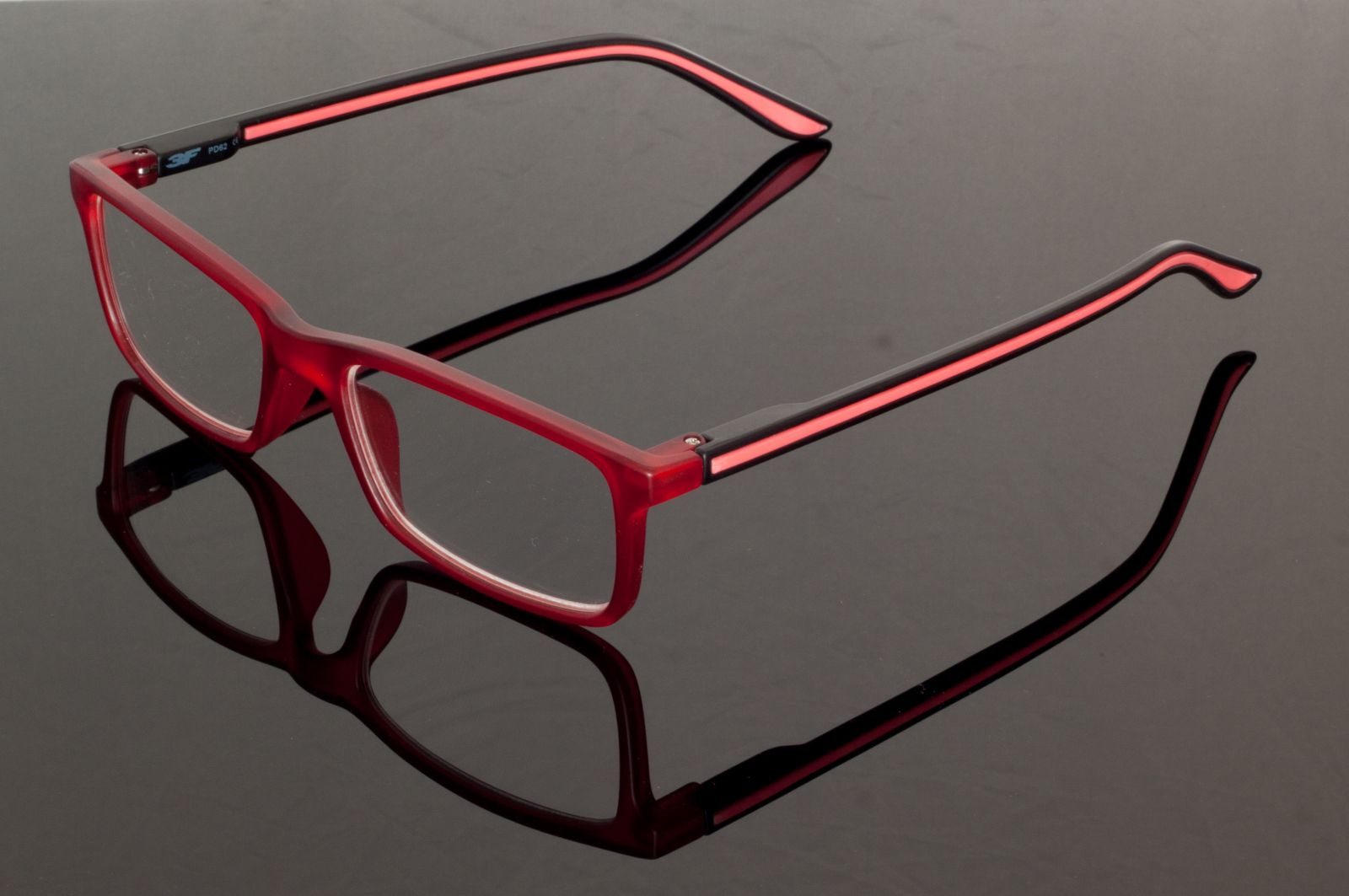 Dioptrické brýle 5652 +1,00 RED s pérováním