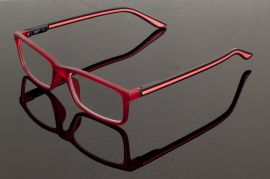Dioptrické brýle 5652 +0,50 RED s pérováním