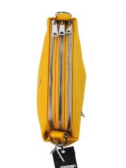 Žlutá crossbody dámská kabelka se třemi oddíly 5414-BB BELLA BELLY E-batoh