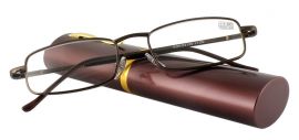 Dioptrické brýle v pouzdru Vizzini 03-0084-H01/ +3,25 BROWN