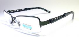 Dioptrické brýle M1.02/ +4,00 tmavě-zelené rámeček E-batoh