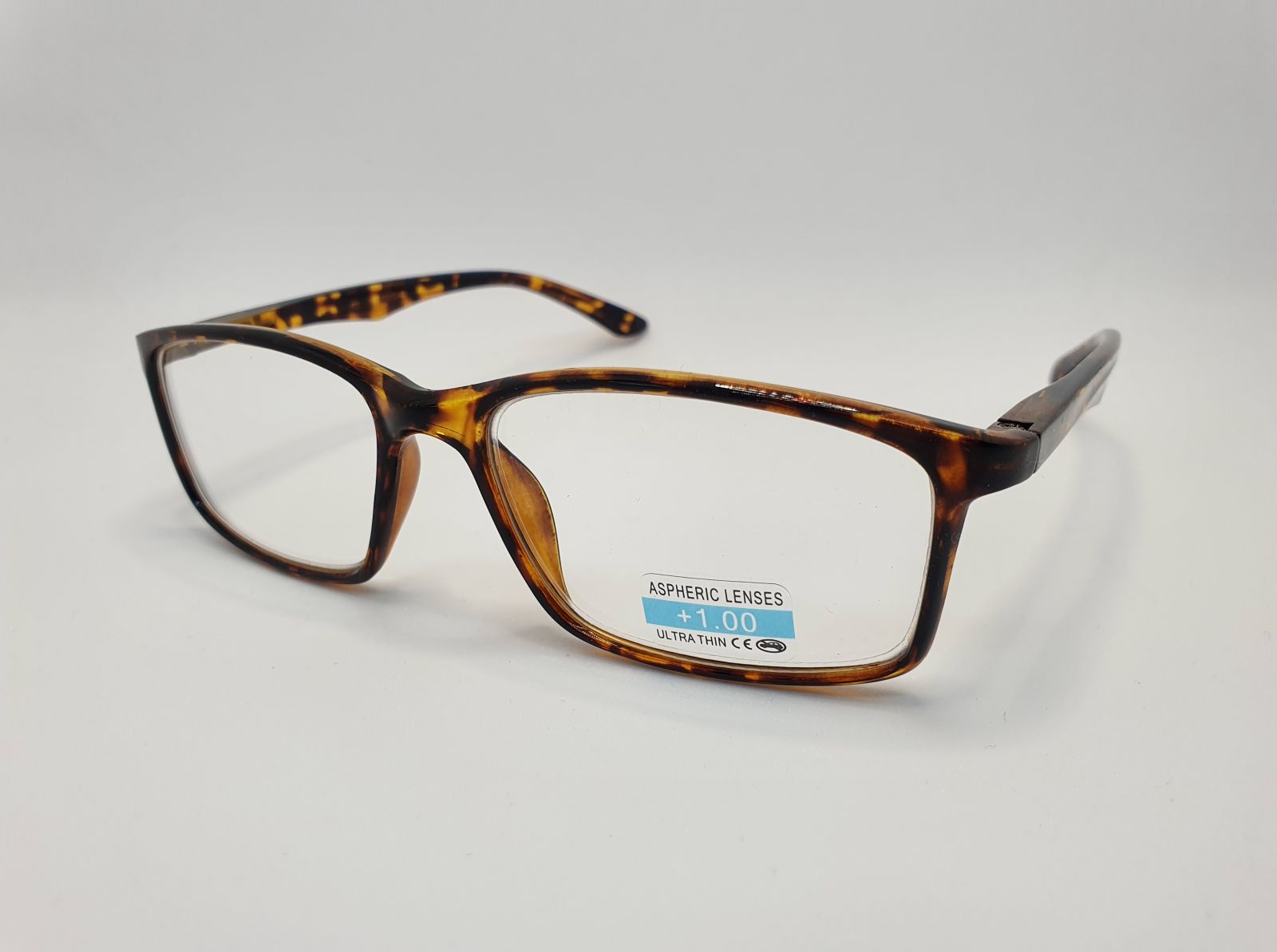 Dioptrické brýle P2.02/ +3,50 brown lesklé