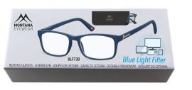 Brýle na počítač BLF BOX 73B BLUE s dioptrií +2,00