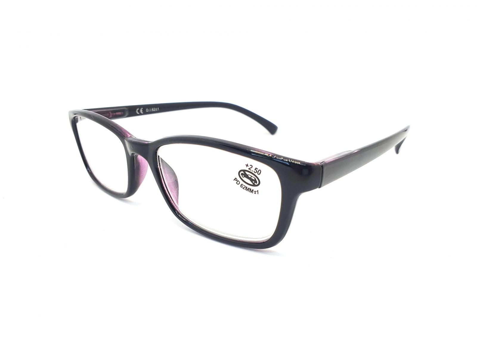 Dioptrické brýle SV2071/ +2,50 s flexem black