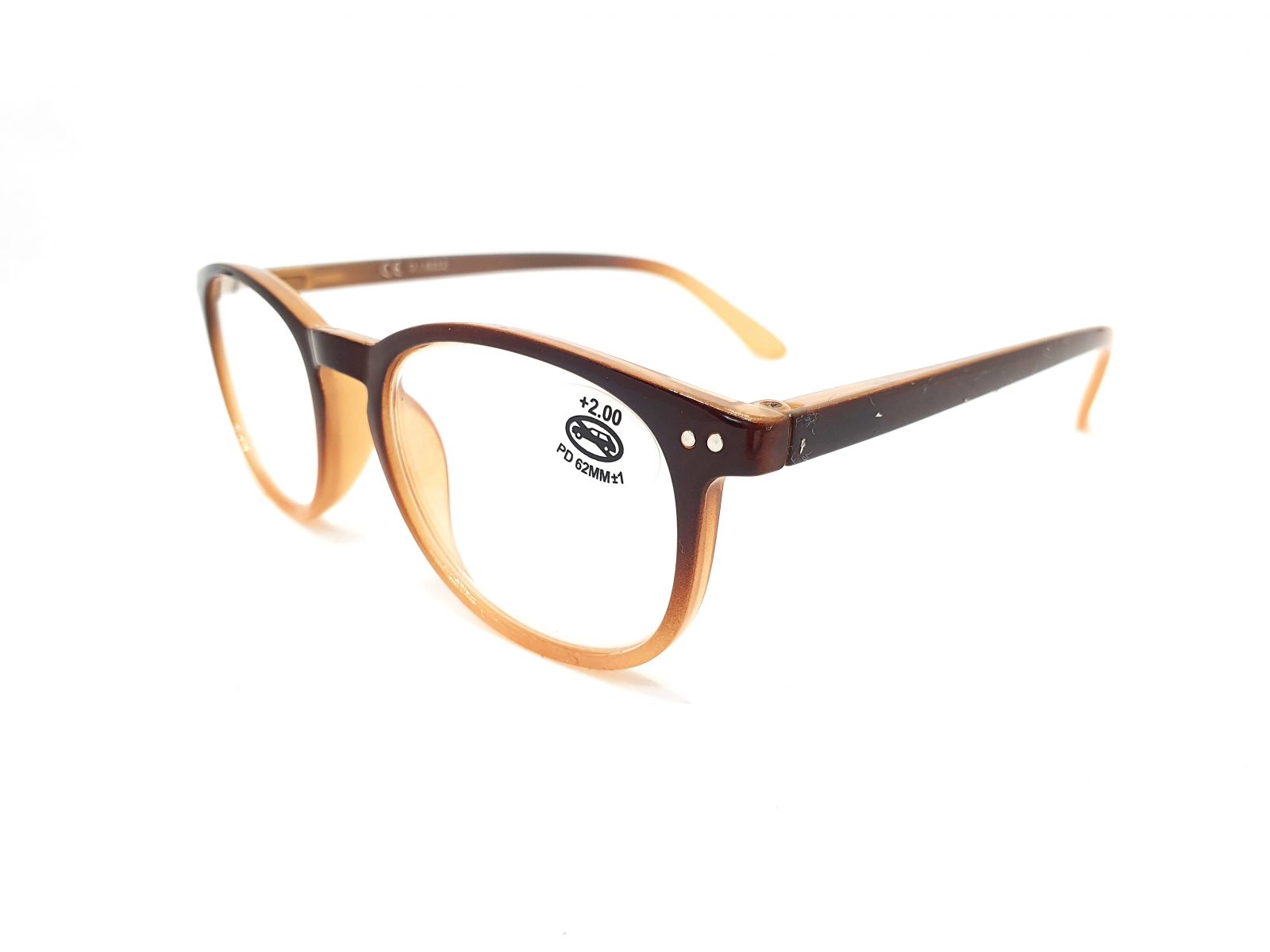 Dioptrické brýle SV2048/ +1,00 s flexem brown