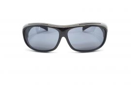 Sluneční brýle na dioptrické brýle černé E-batoh