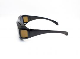 Sluneční brýle na dioptrické brýle černé E-batoh