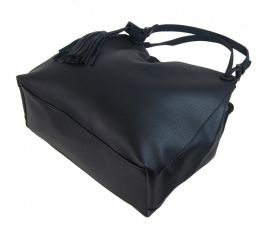Černá moderní kabelka přes rameno 3990-BB BELLA BELLY E-batoh