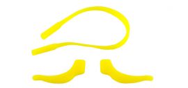Protiskluzové silikonové nástavce na brýle žlutý