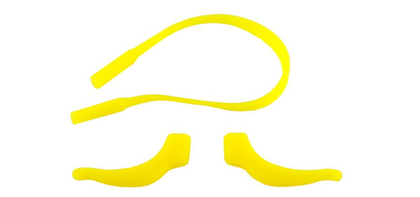 Protiskluzové silikonové nástavce na brýle žlutý E-batoh