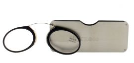 Cvikr - nosní dioptrické brýle na čtení 890/ +3,00 v kovovém pouzdru E-batoh