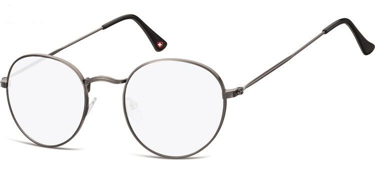 Brýle na počítač HBLF54 bez dioptrií v kovové obroučce MONTANA EYEWEAR E-batoh