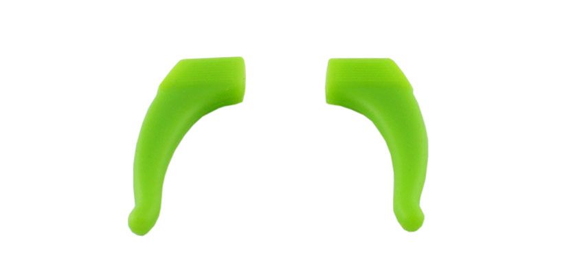 Protiskluzové silikonové nástavce (fixator) na brýle 2ks zelené E-batoh