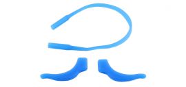Protiskluzové silikonové nástavce na brýle modrý