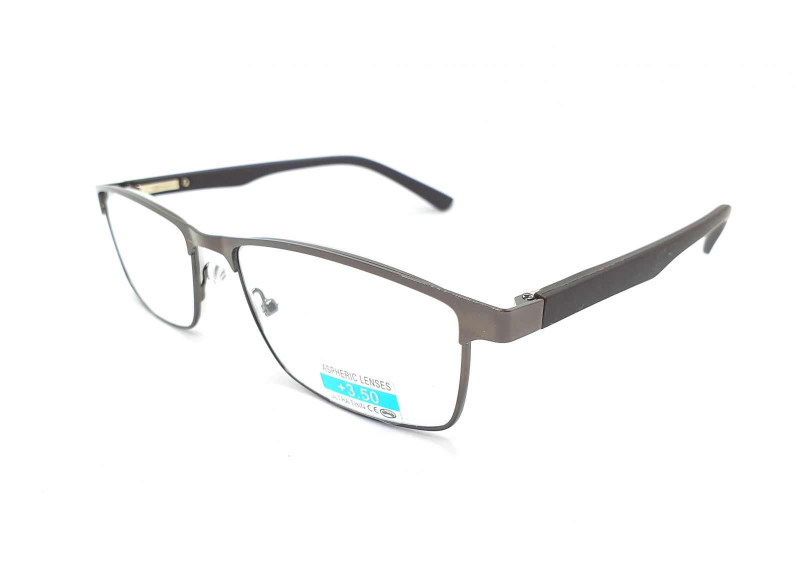 Dioptrické brýle M1.04 / +3,5 s flexem grey