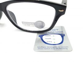 Multifokální brýle P2.02 +1,00 BLACK E-batoh