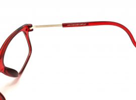 Dioptrické brýle na čtení s magnetem A015 +4,00 - červené obroučky E-batoh
