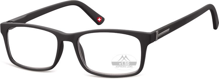 MONTANA EYEWEAR Dioptrické brýle HMR73 BLACK+3,50 flex
